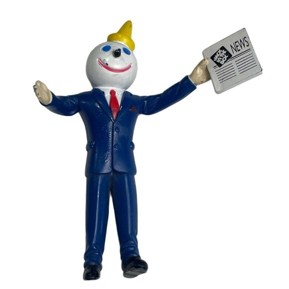 Vtg 5 Jack In The Box Rubber Bendable Figurine Advertising Scuba Fishman & More - Picture 6 of 11